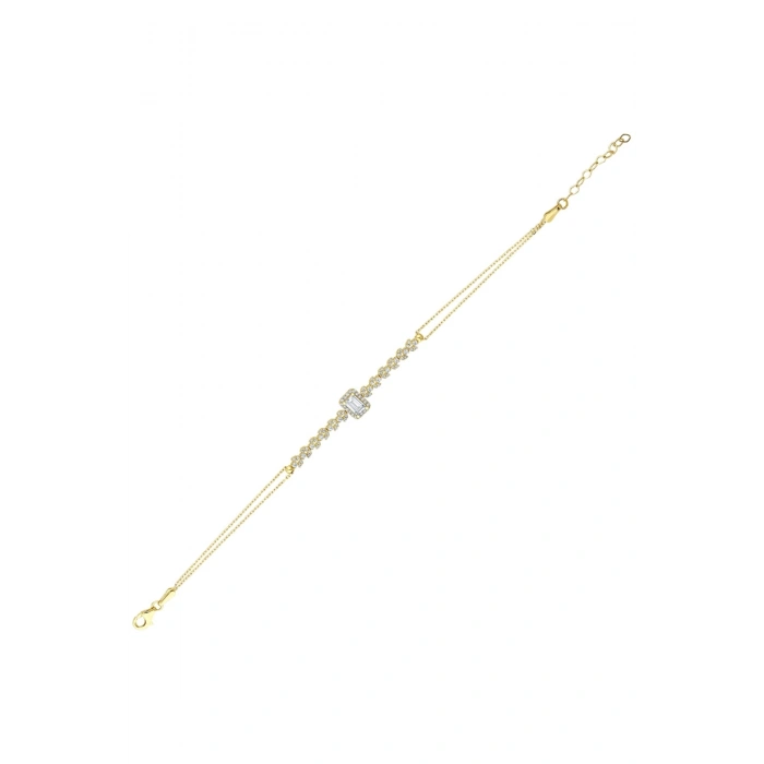 Taşlı Altın Nişan Düğün Set - 14k - 12.25gr