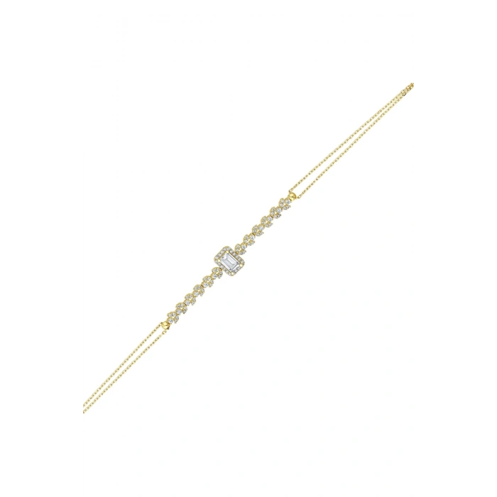 Taşlı Altın Nişan Düğün Set - 14k - 12.25gr