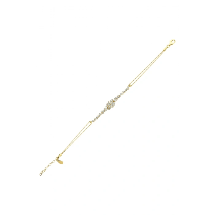 Taşlı Altın Nişan Düğün Set - 14k - 12.50gr