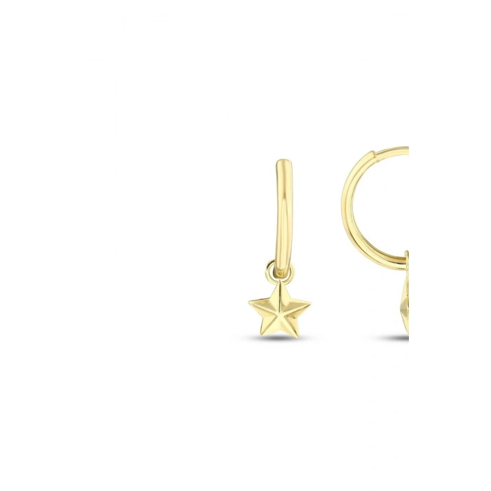 Altın YıldızKüpe - 14K