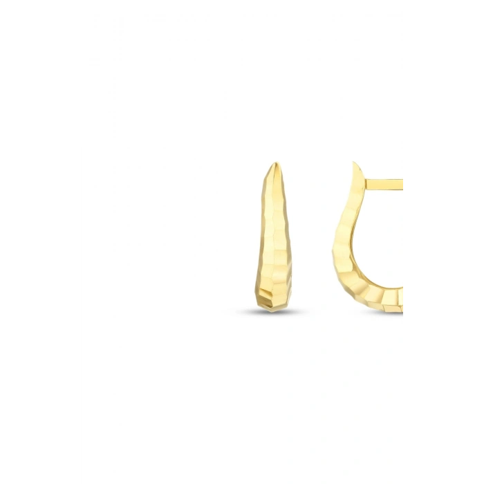 Tasarım Altın Küpe - 14k - 2.45gr