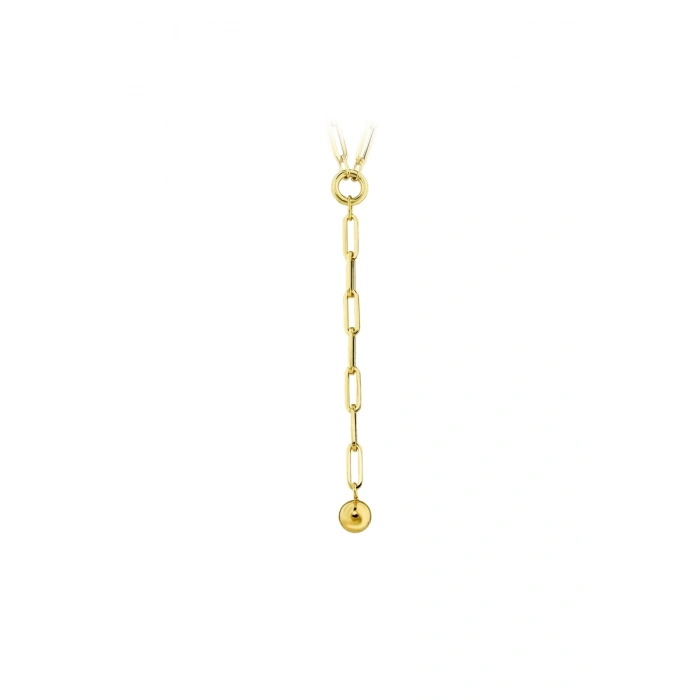Zincir Formlu Altın Set - 14k - 2.57gr
