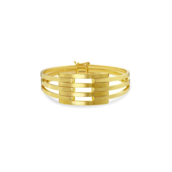 Altın Kaburga Kelepçe - 14K - 9.25gr