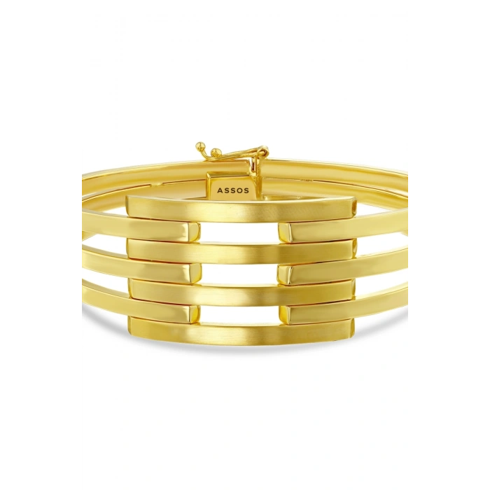 Altın Kaburga Kelepçe - 14K - 9.25gr