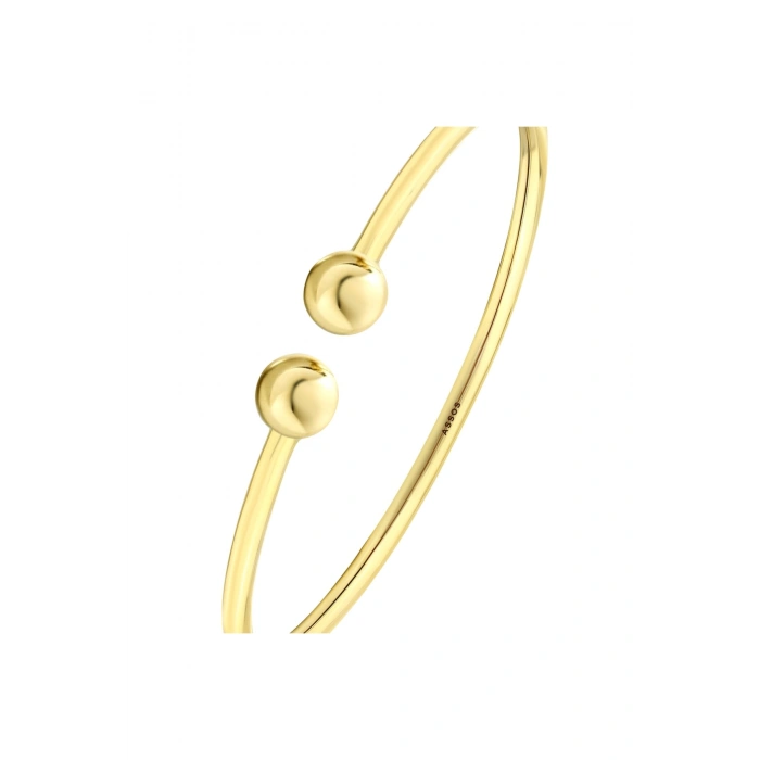 Tasarım Altın Kelepçe Bilezik - 14k - 6.23gr