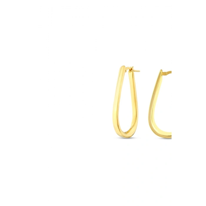 Altın Tasarım Küpe - 14K