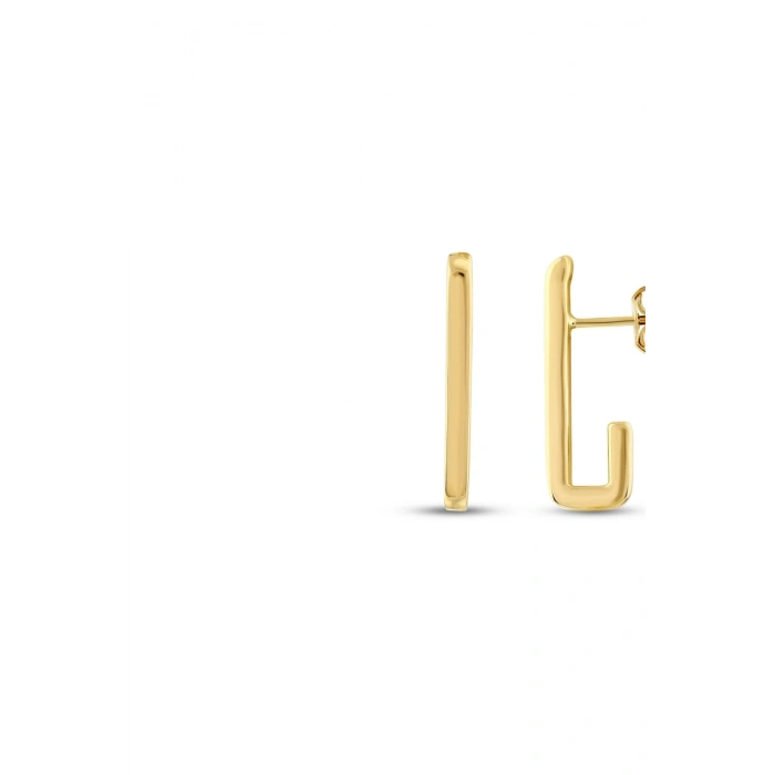 Tasarım Altın Küpe - 14K