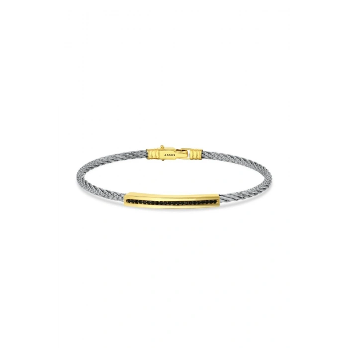 Altın Erkek Bileklik - 14k - 4.31gr