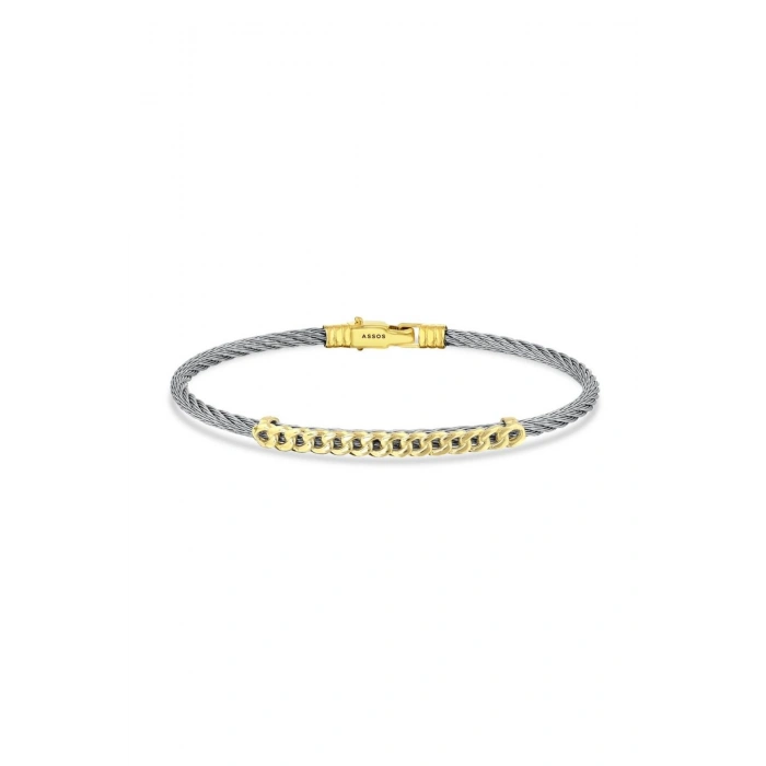 Altın Erkek Bileklik - 14k - 3.60gr