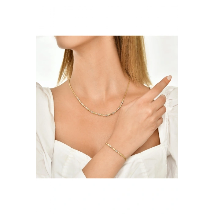 Dorika Toplu Altın Set - 14K