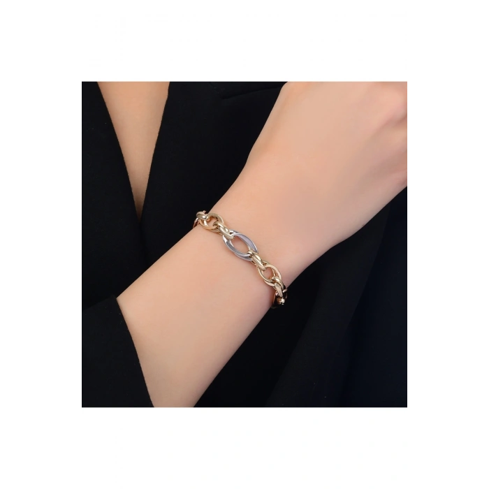 Altın Zincir Bileklik - 14k - 6.79gr