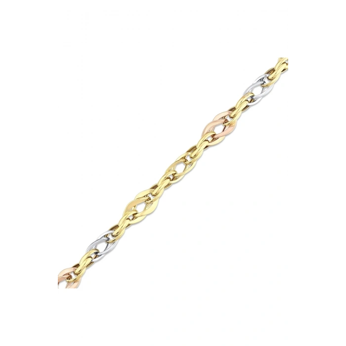 Altın Zincir Bileklik - 14k - 7.31gr