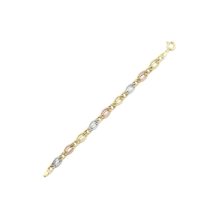 Altın Zincir Bileklik - 14k - 6.40gr