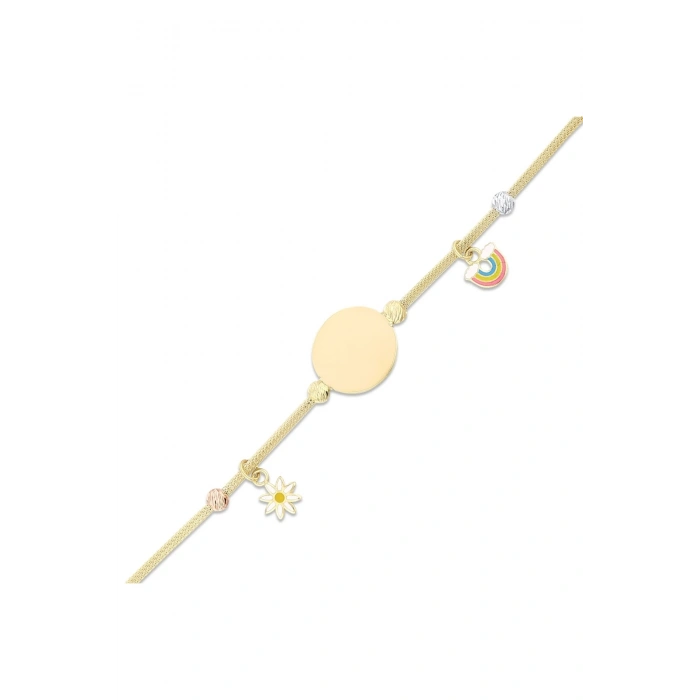 Altın Çocuk Künye - 14k - 5.26gr