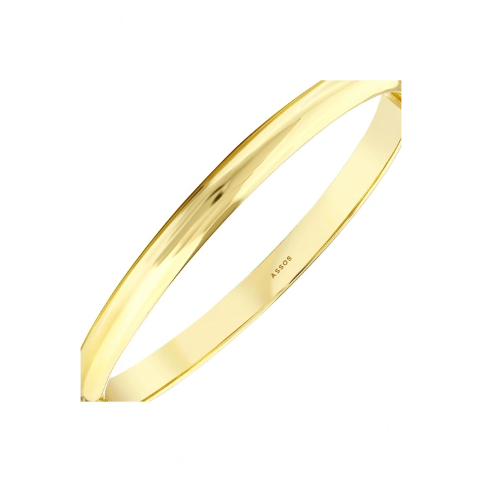 Altın Kelepçe Bilezik - 14k - 8.20gr