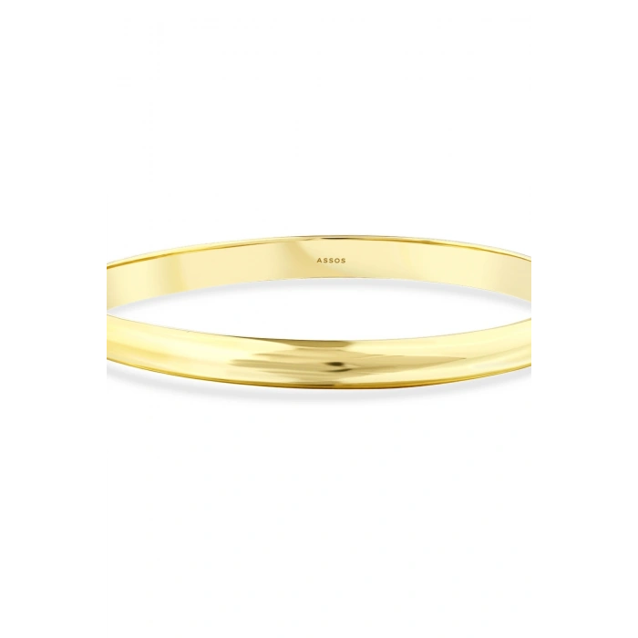 Altın Kelepçe Bilezik - 14k - 8.20gr