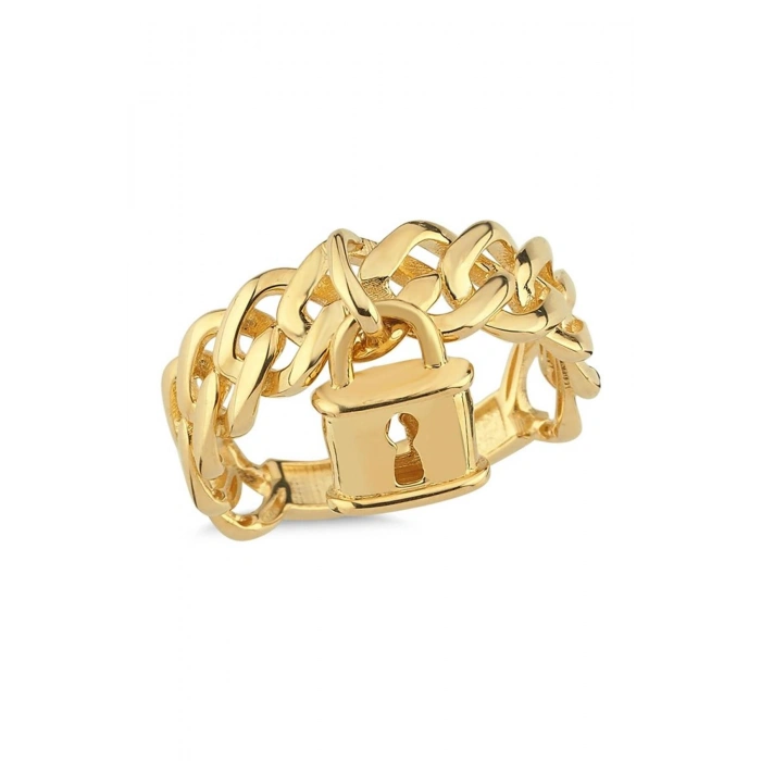 Tasarım Altın Yüzük - 14k - 3.42gr