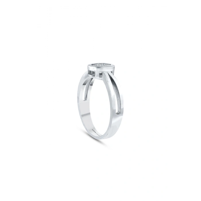 0.12 Karat Pırlanta Oval Yüzük