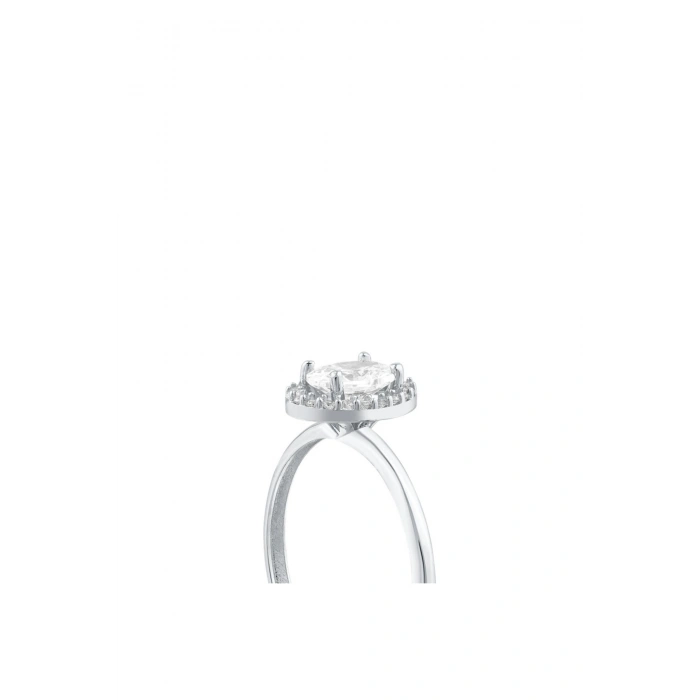 Altın Oval Tektaş Yüzük - 14K