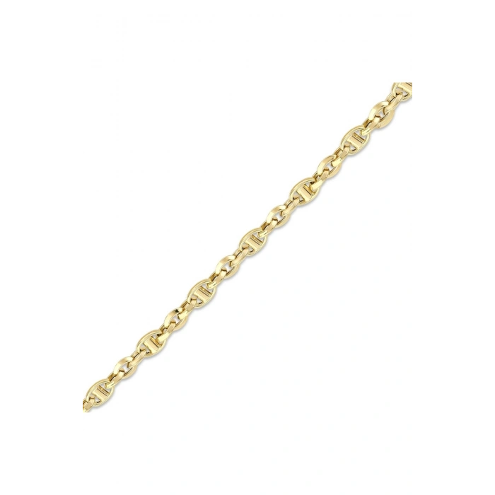 Altın Mariner Zincir Bileklik - 14K