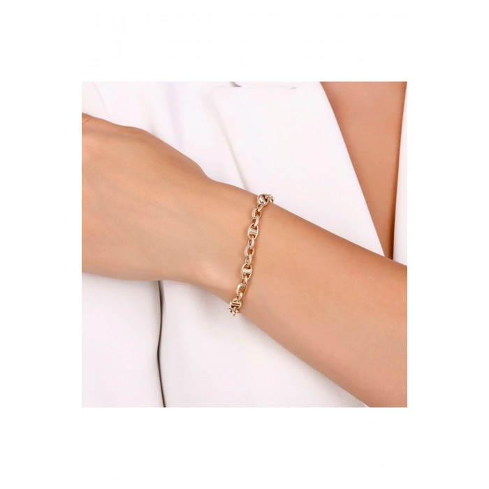Altın Mariner Zincir Bileklik - 14K