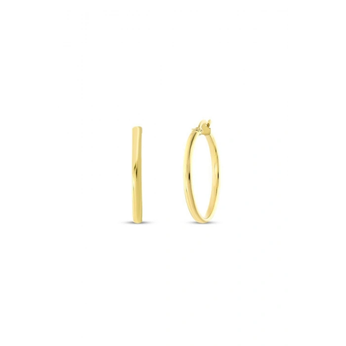 Altın Halka Küpe - 14K