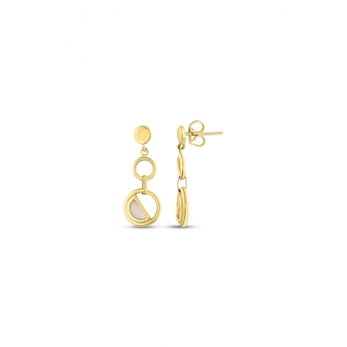 Tasarım Altın Küpe - 14K