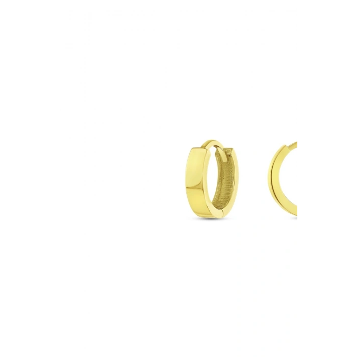 Altın Halka Küpe - 14K