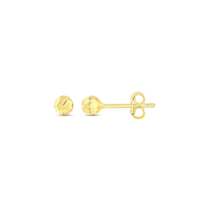 Altın Top Küpe - 14K