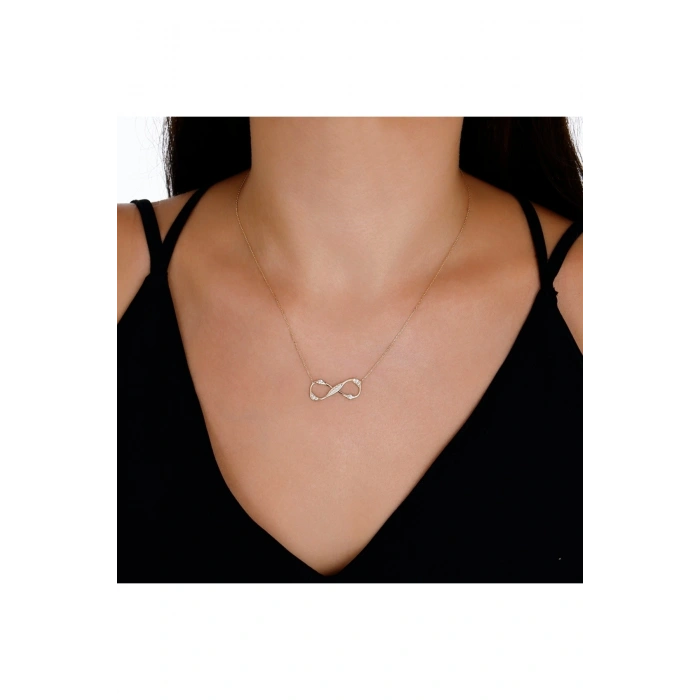 Altın Sonsuzluk Kolye - 14K