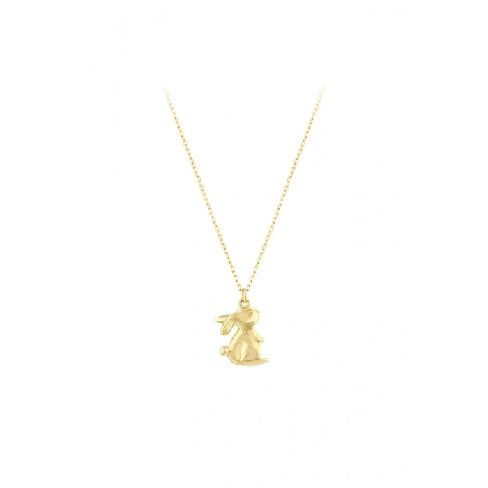 Altın Tavşan Kolye - 14K