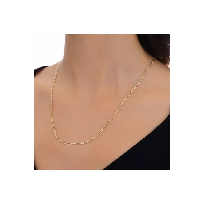 Altın Mariner Zincir Kolye - 14K