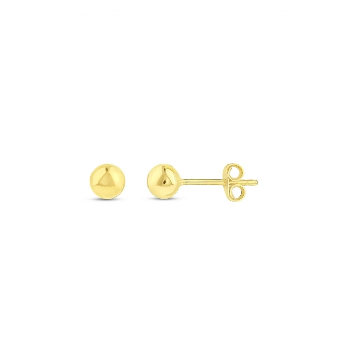 Altın Top Küpe - 14K