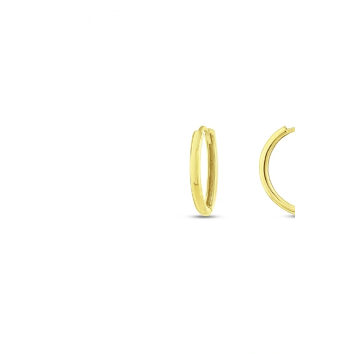 Altın Halka Küpe - 14K