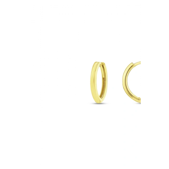 Altın Halka Küpe - 14K