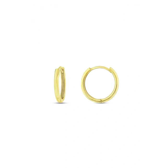 Altın Halka Küpe - 14K