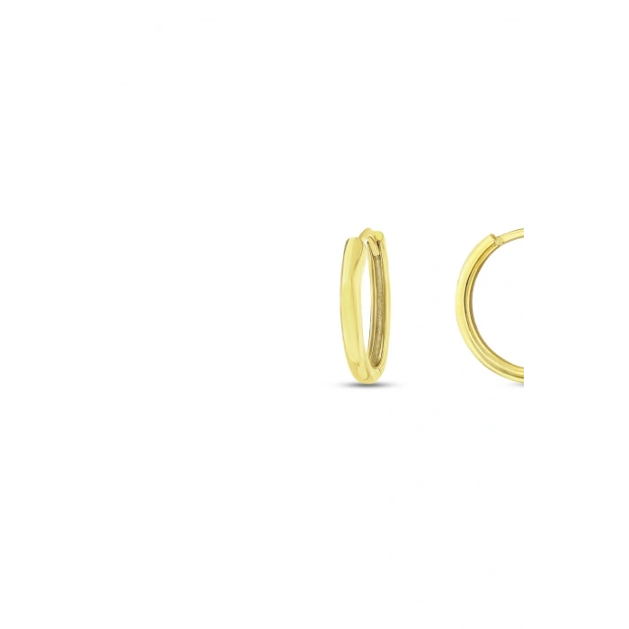 Altın Halka Küpe - 14K