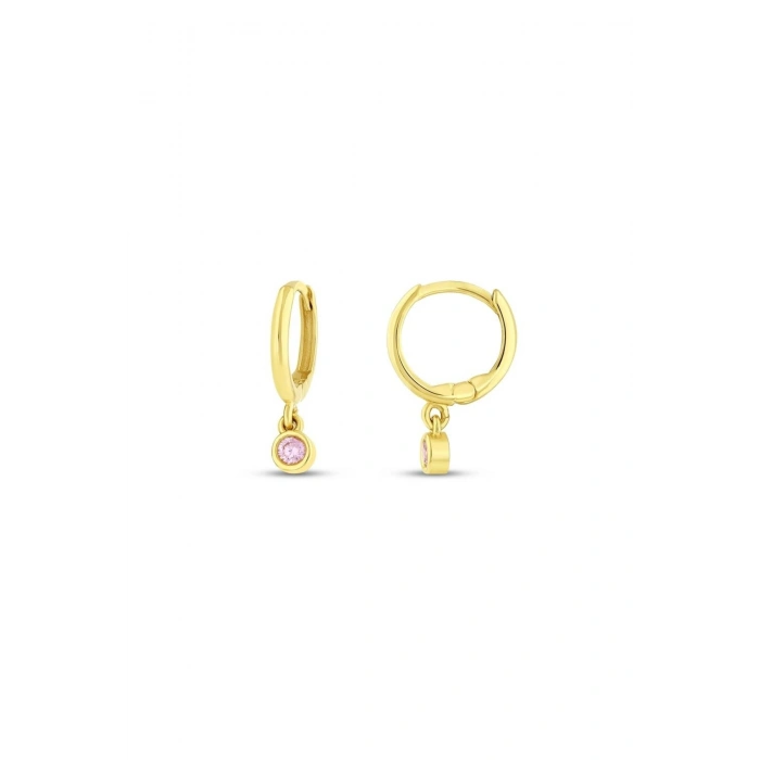 Sallantılı Altın Çocuk Küpe - 14K