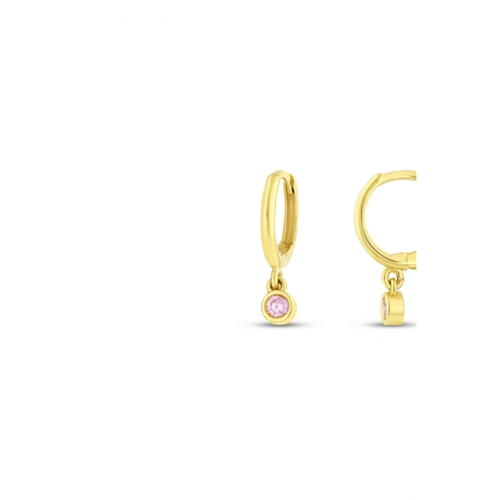 Sallantılı Altın Çocuk Küpe - 14K