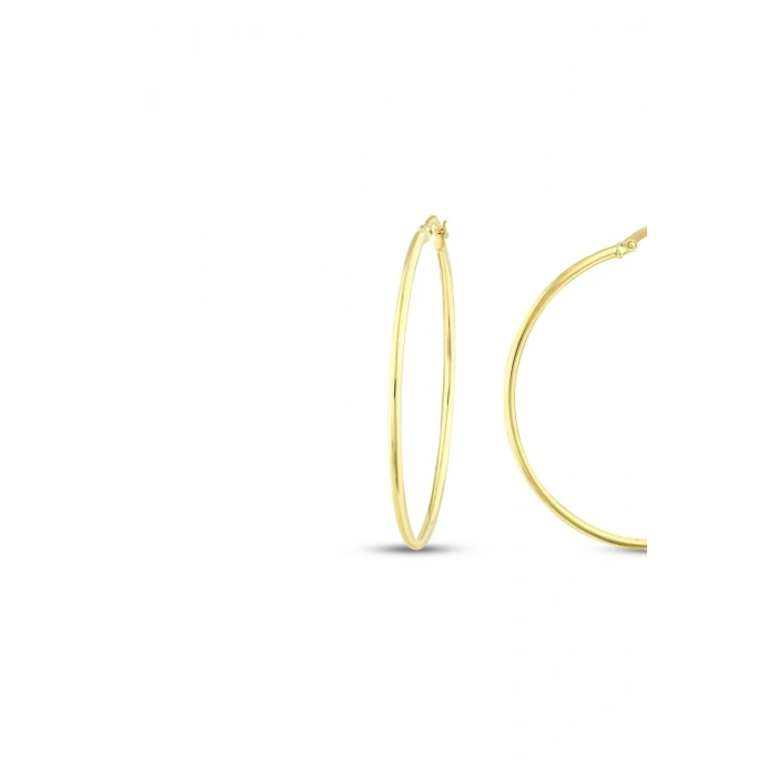 Altın Halka Küpe - 14K