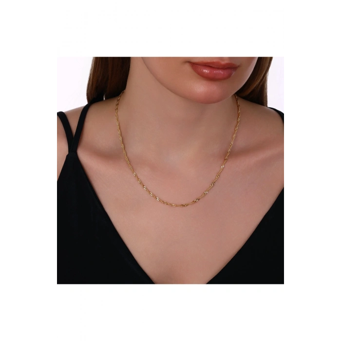 Altın Zincir Kolye - 14K