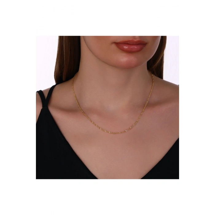 Altın Zincir Kolye - 14K