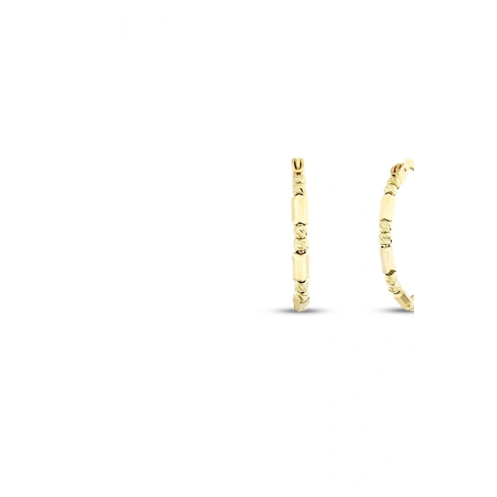 Altın Halka Küpe - 14K