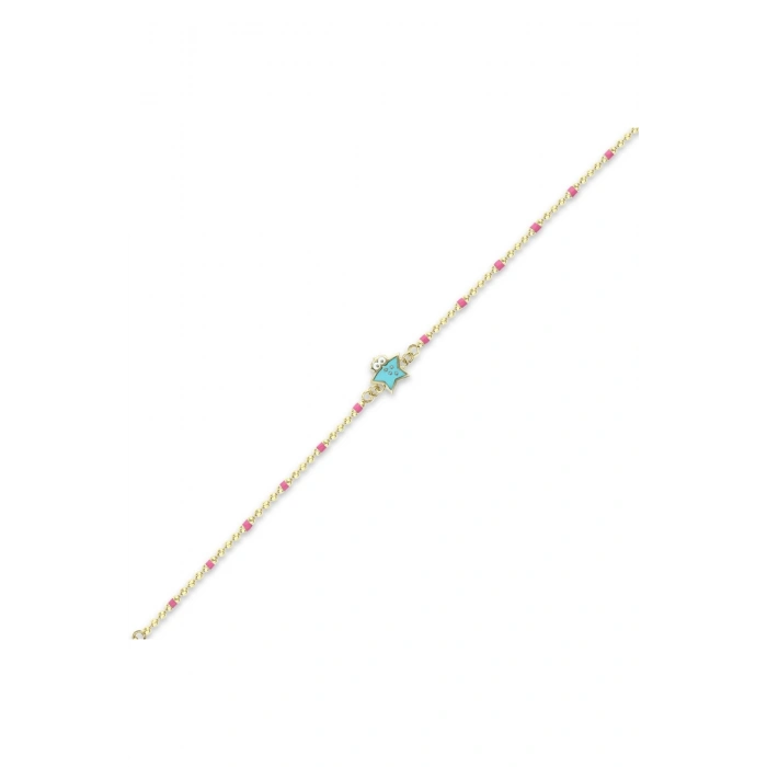 Altın Yıldız Çocuk Bileklik - 14K