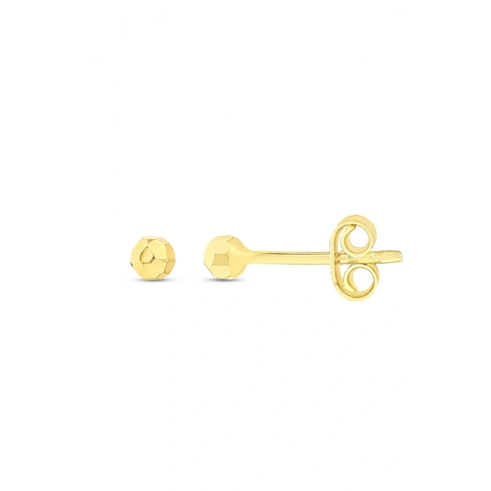 Altın Top Küpe - 14K