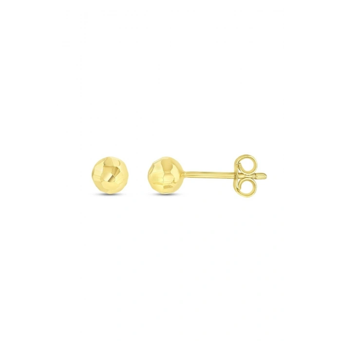 Altın Top Küpe - 14K