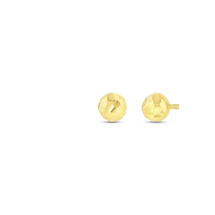 Altın Top Küpe - 14K