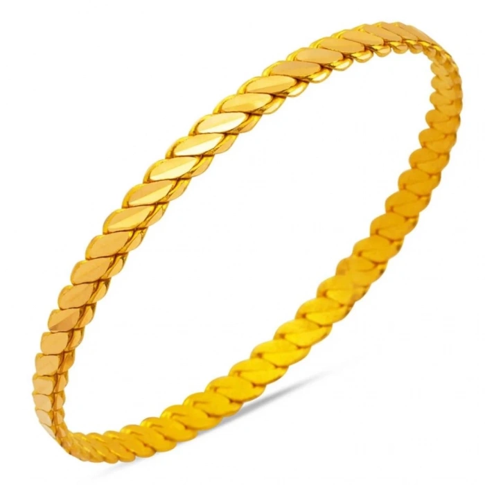 Yiğitbaşı Gold 22 Ayar 20 gr İşçiliksiz 3 Tel Adana Burma Bilezik