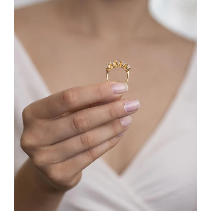 Yiğitbaşı Gold 22 Ayar Beştaş Yüzük 3252
