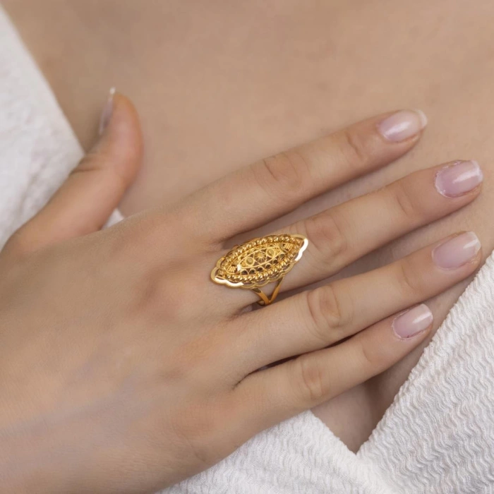 Yiğitbaşı Gold 22 Ayar Fancy Yüzük (3003)